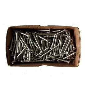 Bộ 100 con vít inox 6x60