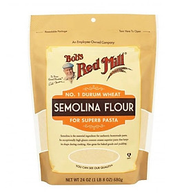 Bột Mì Semolina Nguyên Cám  Non -Gmo  Whole Semolina Flour Bob s Red Mill