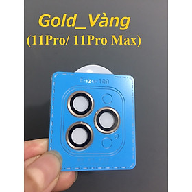 Cụm cường lực dán camera cho iP 11 Pro/ 11 Pro Max Kuzoom - Hàng chính hãng