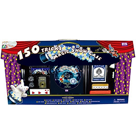 Eddy'S Magic - Bộ Dụng Cụ Ảo Thuật 150 Chiêu Cao Cấp ED5208 (Kèm DVD)