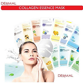 Mặt nạ Dermal dưỡng da Essence Mask 23g - 10 miếng bất kì