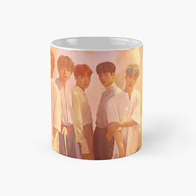 Cốc sứ in hình nhóm BTS ly cốc lưu niệm đẹp
