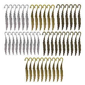 48Pcs Beading Bookmark With Loop Book Marker DIY Jewelry Making