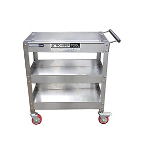 Mua XE ĐẨY 3 NGĂN INOX 304 DÙNG CHO NHÀ HÀNG  KHÁCH SẠN  PHÒNG KHÁM BỆNH  GIA ĐÌNH