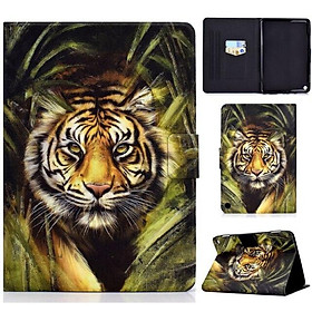 Bao da máy đọc sách kiêm giá đỡ in hình cún hoạt hình cho Amazon Kindle Fire HD 8 Plus 2020 8.0 inch - F