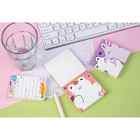 Combo 3 tập note 100 tờ dễ thương