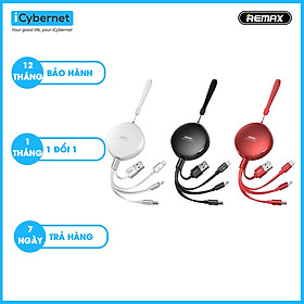 Mua Cáp sạc nhanh 2.1A 3 trong 1 Remax Sury Series RC185th - Hàng chính hãng