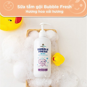 (CHÍNH HÃNG) Sữa tắm gội Bubble Fresh hương oải hương 500ml - Joona Baby