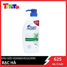 Hình ảnh Dầu Gội Head & Shoulders Bạc Hà Làm Sạch Gàu (625ml)