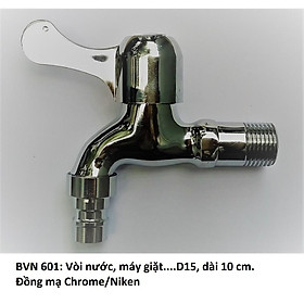 Mua Vòi nước bằng đồng mạ chrome BVN 601