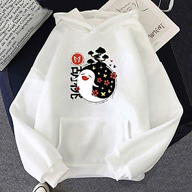 Áo hoodie in họa tiết Game Genshin Impact Hu Tao phong cách Hip Hop thời trang cho nam nữ