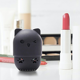 Makeup Sponge Holder Dustproof Silicone Cosmetic Blender Storage Case