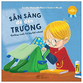 Sách kỹ năng song ngữ - sẵn sàng để đến trường