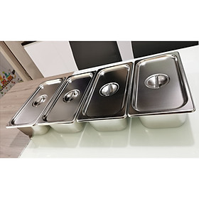Mua Combo 4 Khay GN 1/3 Đựng Kem Đựng Thực Phẩm Tặng 1 Rổ Hình Táo