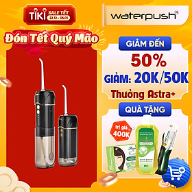 Máy Tăm Nước Du Lịch Cao Cấp WaterPush CY-1904 Black-Siêu nhỏ gọn