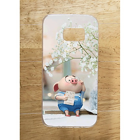 Ốp Lưng Dùng Cho Samsung S7 (Dẻo) - Heo Đọc Sach
