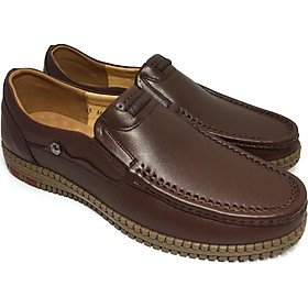 Giày tây nam công sở happyshoes da bò thật - hs30