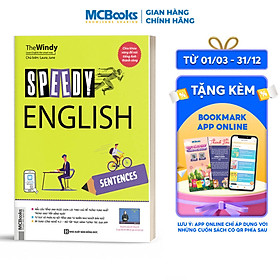 SPEEDY ENGLISH – SENTENCES-Cuốn sách tổng hợp các mẫu câu giao tiếp tiếng Anh thông dụng nhất trong cuộc sống hàng ngày.
