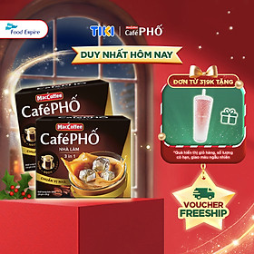 Combo 2 hộp Cà phê Phố Nhà làm - MacCoffee (hộp 10 gói x 28g)