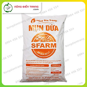 Giá Thể Mụn Dừa Đã Qua Xử li Sfarm - Xơ Dừa Trồng Cây Đã Qua Xử Lí