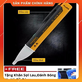 (HÀNG HOT SIÊU CHÂT) Bút thử điện điện tử xuyên tường, có đèn led thông minh+ tặng khăn lau đa năng- 206640-1206275