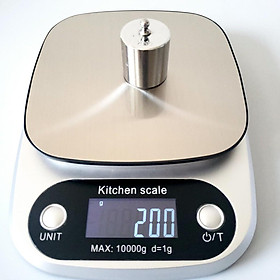 Cân Điện Tử Nhà Bếp Kitchen Scale 1g -10kg - Độ Chính Xác Cao - Màn hinh Led Cân Điện Tử
