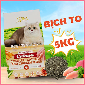 5KG THỨC ĂN HẠT HELLO CAT - 5PLUS DÀNH CHO MÈO