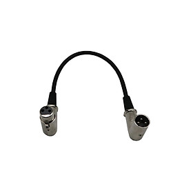 Microphone  Cable XLR Right Angle Male to Female Extension Cable