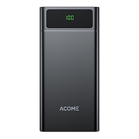 Pin Sạc Dự Phòng 20.000mAh ACOME AP201 – Sạc Nhanh Chuẩn PD + QS 3.0, Công Suất 22.5W, Màn Hình LED Hiển Thị Pin - HÀNG CHÍNH HÃNG