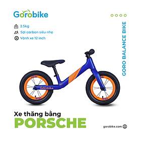 Xe Thăng Bằng Porsch Gorobike - Bánh 12 inch (cho trẻ 2 - 3 Tuổi/ Cao 80-105Cm)