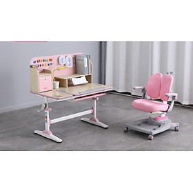 Mua Bàn ghế học thông minh cho bé Chống cận chống gù nhiều tiện ích như giá tủ để sách  ipad ngăn kéo vẽ  đọc  viết A17