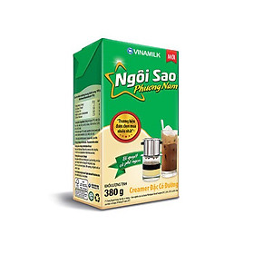 COMBO 4 HỘP CREAMER ĐẶC NGÔI SAO PHƯƠNG NAM XANH LÁ - HỘP GIẤY 380G