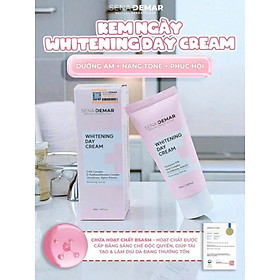 Kem dưỡng mặt ban ngày SENADEMAR nâng tone phục hồi dưỡng ẩm 50ml hạn 2028 kem ngày senademar 50g nâng tông dưỡng trắng cấp ẩm Hàn Quốc