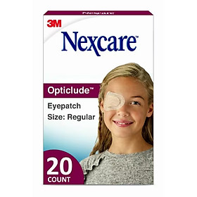Băng dán mắt 3M Nexcare tập nhược thị cỡ lớn 1539 cho trẻ trên 4 tuổi (Tặng băng urgo)