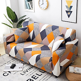 Stretch Slipcover Elastic Stretch Sofa Cover with Pillowcase for Living Room Couch Cover
