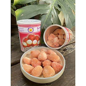 Chôm chôm Sấy Lạnh Sấy Thăng Hoa THÀNH LONG FOOD Thơm Giòn Ngon Ngọt 20gr/40gr - lon 40g