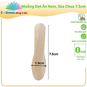 Mua 10 Cái Muỗng Thìa Gỗ Loại Nhỏ Để Ăn Kem  Sữa Chua Xôi Bánh  Nhiều Kích Thướt  Nhỏ Gọn Tiện Lợi  Dùng 1 Lần