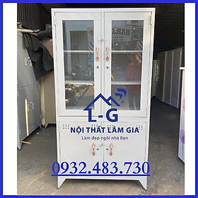 Mua Tủ hồ sơ kiếng sơn tĩnh điện mới