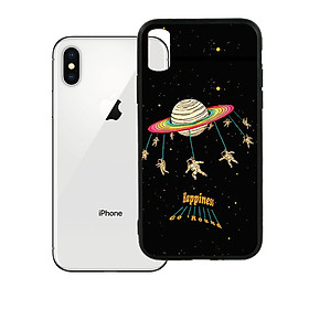 Ốp lưng viền TPU cho Iphone X - Space 01