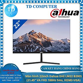 Màn hình máy tính 22inch Dahua DHI LM22 B200S (21.45