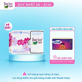 Combo 6 Băng vệ sinh thảo dược Doctor Care