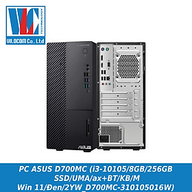 Hình ảnh PC Asus D700MC (i3-10105/8GB/256GB SSD/UMA/ax+BT/KB/M/Win 11/Đen/2YW_D700MC-310105016W) - Hàng Chính Hãng