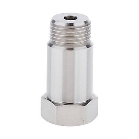 6xNew Stainless O2 Sensor Extension Spacer Fix Adapter Isolator 45mm-M18 x 1.5