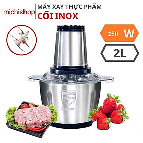 Mua Máy Xay Thịt Bằng Cối Inox 304 2 Lít 4 Lưỡi Dao Siêu Sắc Siêu Bền