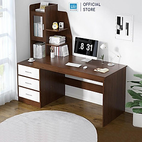 Mua Bàn Học Tập  Làm Việc Kết Hợp Tủ Sách Hiện Đại SIB Decor