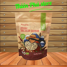 Hạt diêm mạch quinoa hữu cơ Amavie Foods 500g