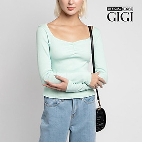 GIGI - Áo thun nữ tay dài phom ôm thời trang G1203T221226