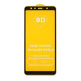 Kính cường lực 9D Dành Cho Samsung Galaxy A7 2018 Full màn hình Full keo