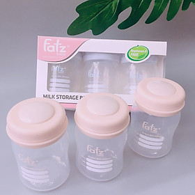 Bộ 3 Bình Trữ Sữa Mẹ FATZBABY 150ml FB0120N