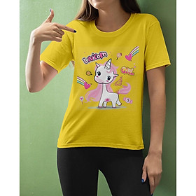 Áo thun Nam nữ Unisex siêu dễ thương siêu ngộ nghĩnh Unicorm S3
